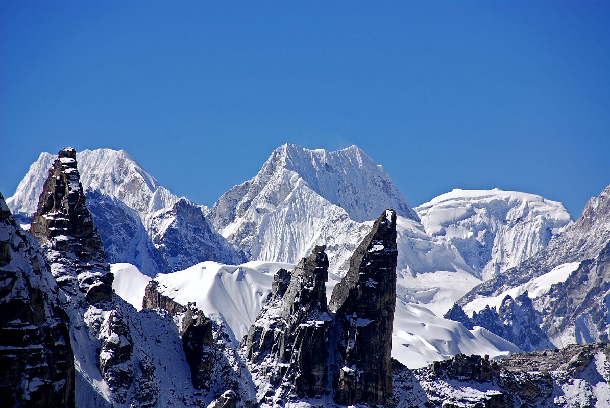 Gokyo 6 Knobby View 3 View To Southwest - Dragker-Go And Tsoboje